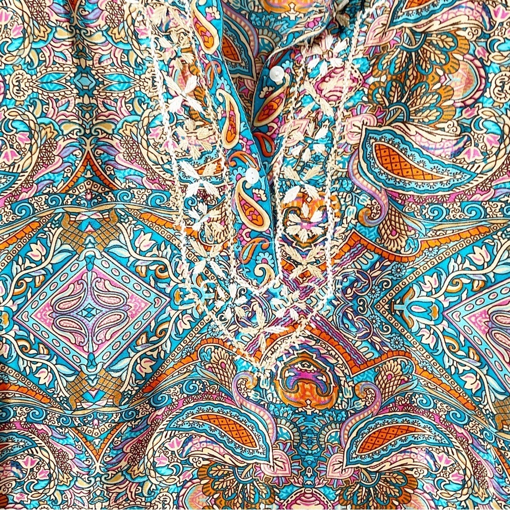 Natura Boho Style Dress Size Small - Picture 3 of 4